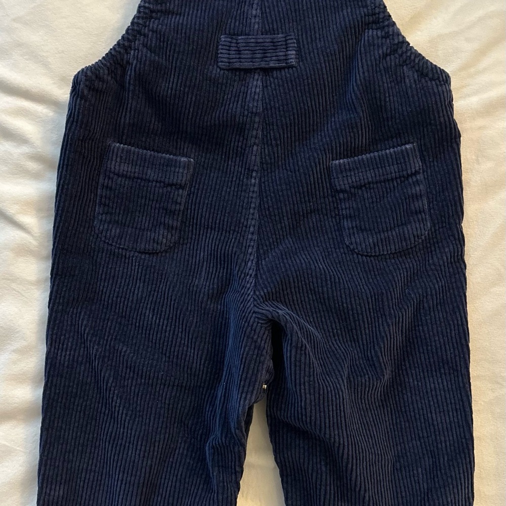 Stylish Navy Kids Corduroy Overalls
